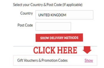 This image shows you where to add the promotional code to qualify for 10% off prices This image shows you where to add the promotional code to qualify for 10% off prices