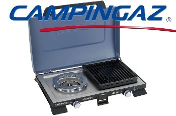 camping gaz series 400 sg double burner and grill