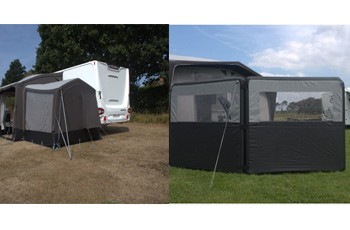 telta tall annexe and two panel windbreak