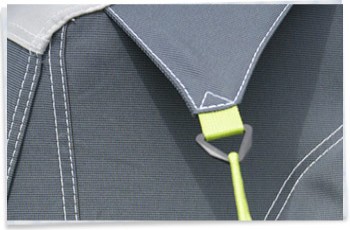 Close up image of Kampa awning fabric