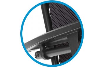 Close up of Lafuma frame