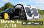 outdoor revolution movelite t3e l/h driveaway awning